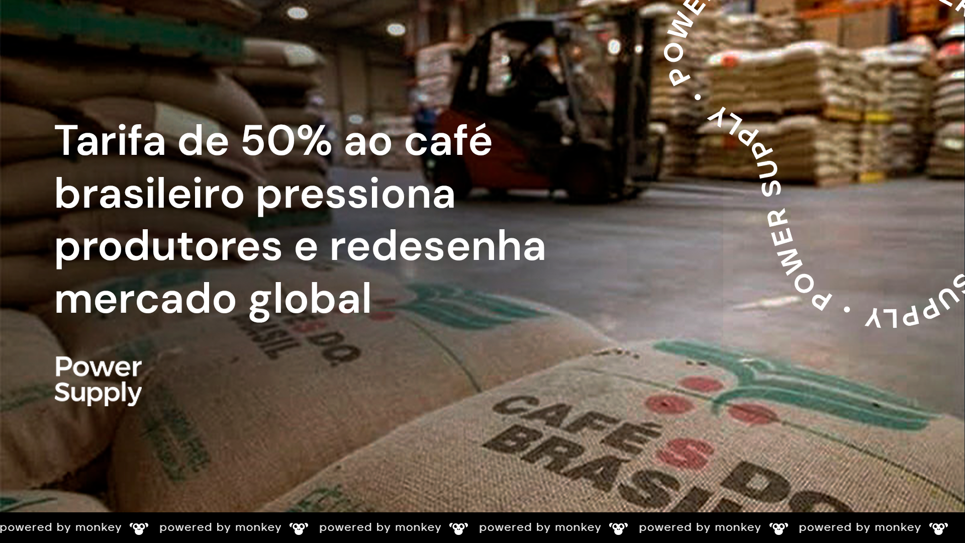 Tarifa de 50% ao café brasileiro pressiona produtores e redesenha mercado global